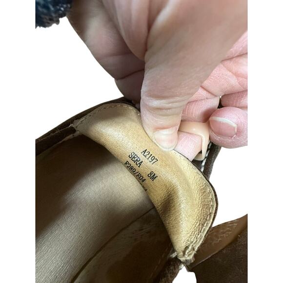 "Coach" Women's Brown Suede Loafers SZ 8 Driving Shoes Designer Preppy Old Money - Picture 5 of 9